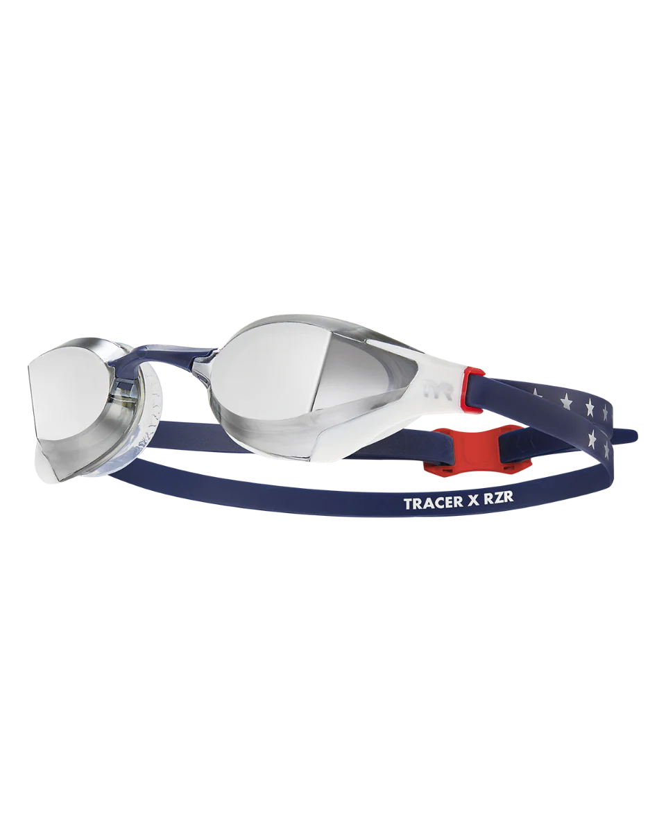 TYR Adult Tracer-X RZR Mirrored Racing Goggles - Image 6