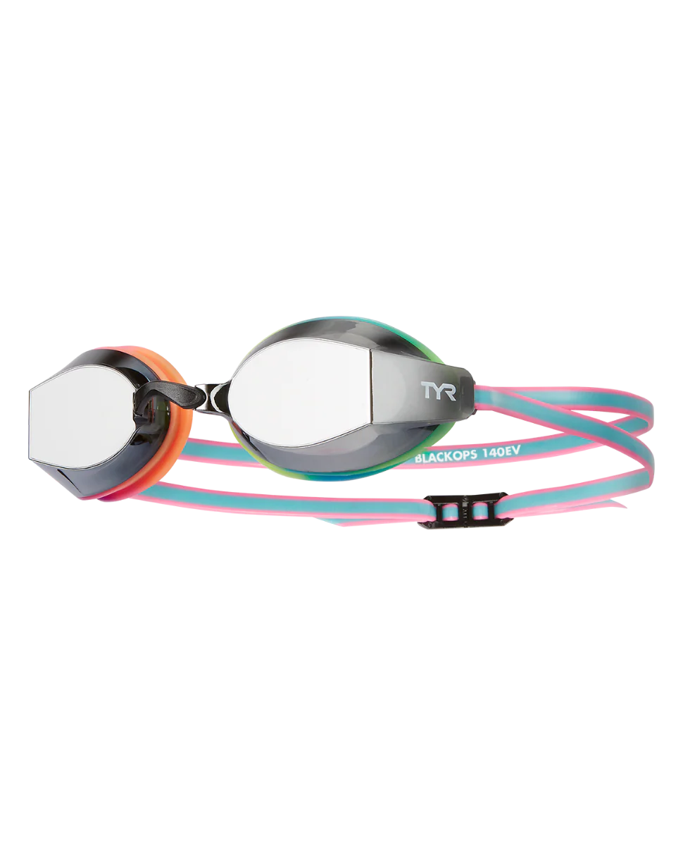 TYR Adults Black Ops 140 EV Mirrored Racing Goggles - Image 6