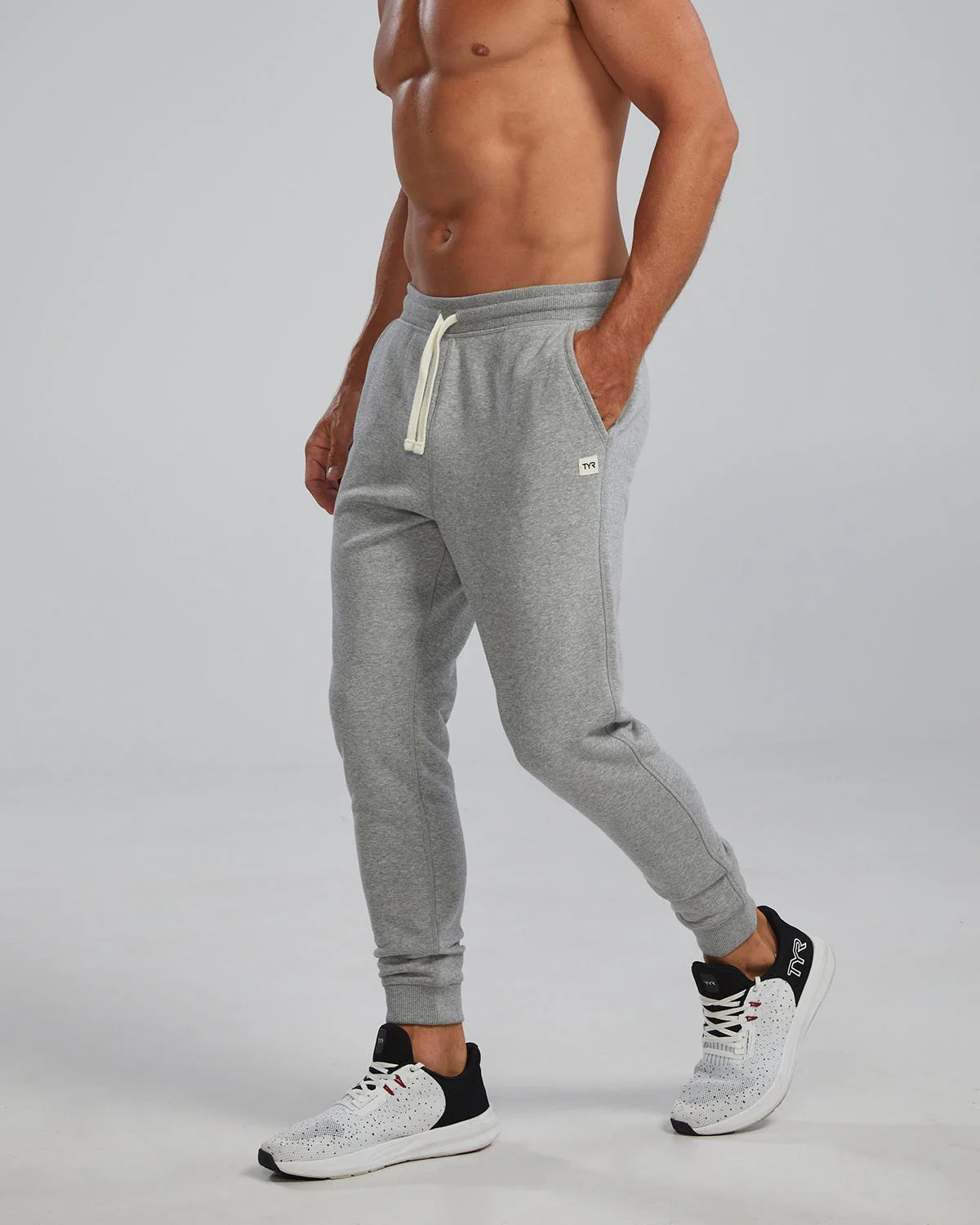 TYR Men's UltraSoft Heavyweight Terry Jogger- Solid - Image 11