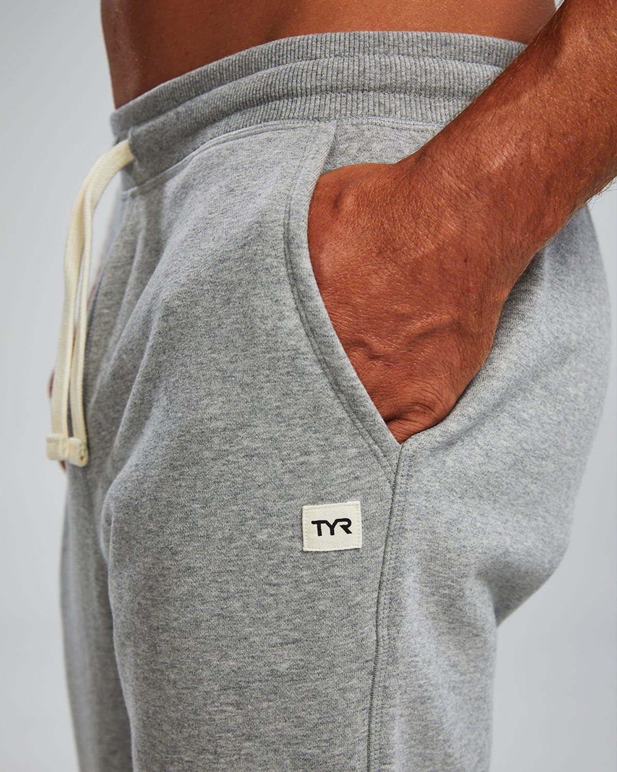 TYR Men's UltraSoft Heavyweight Terry Jogger- Solid - Image 13