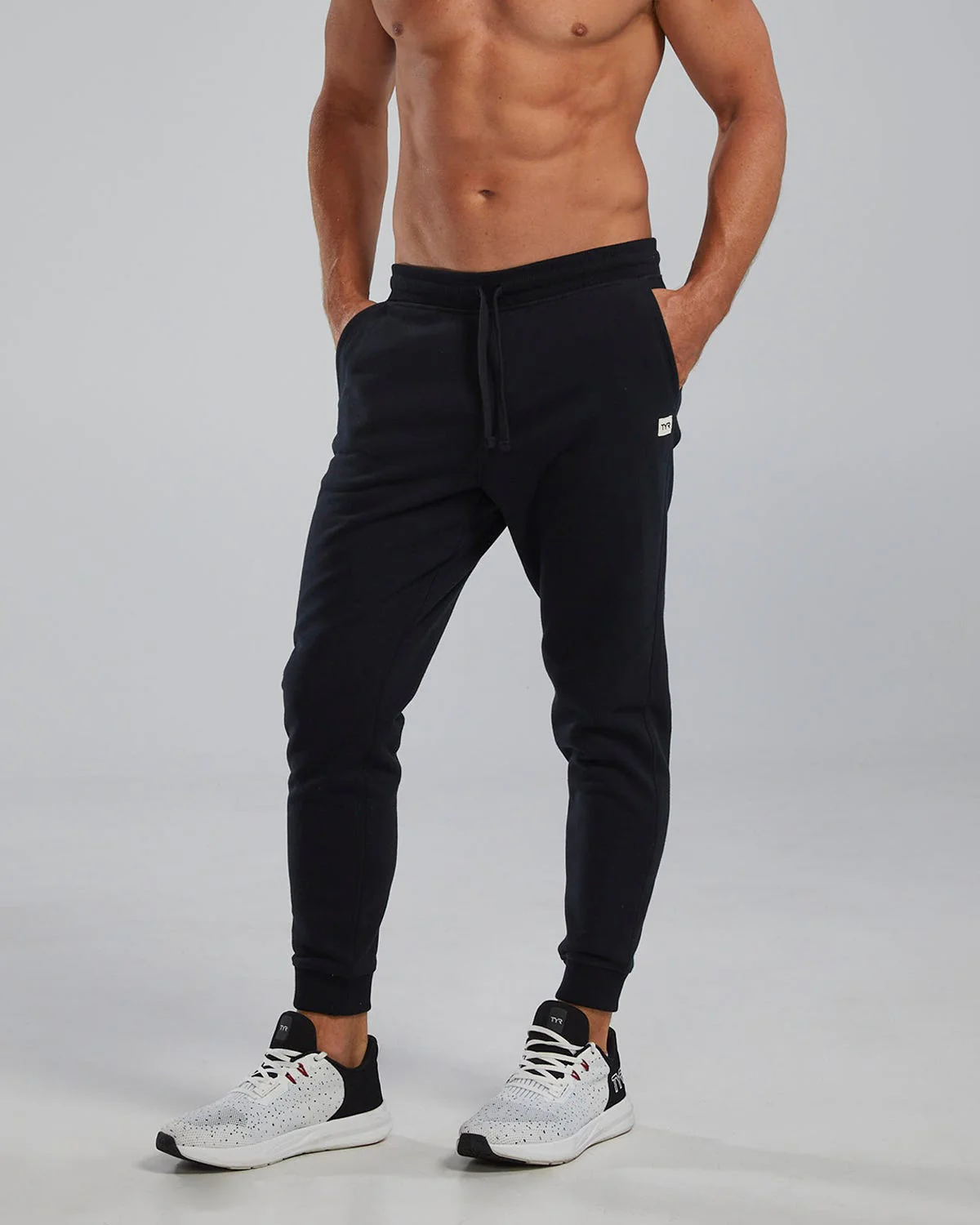 TYR Men's UltraSoft Heavyweight Terry Jogger- Solid - Image 3