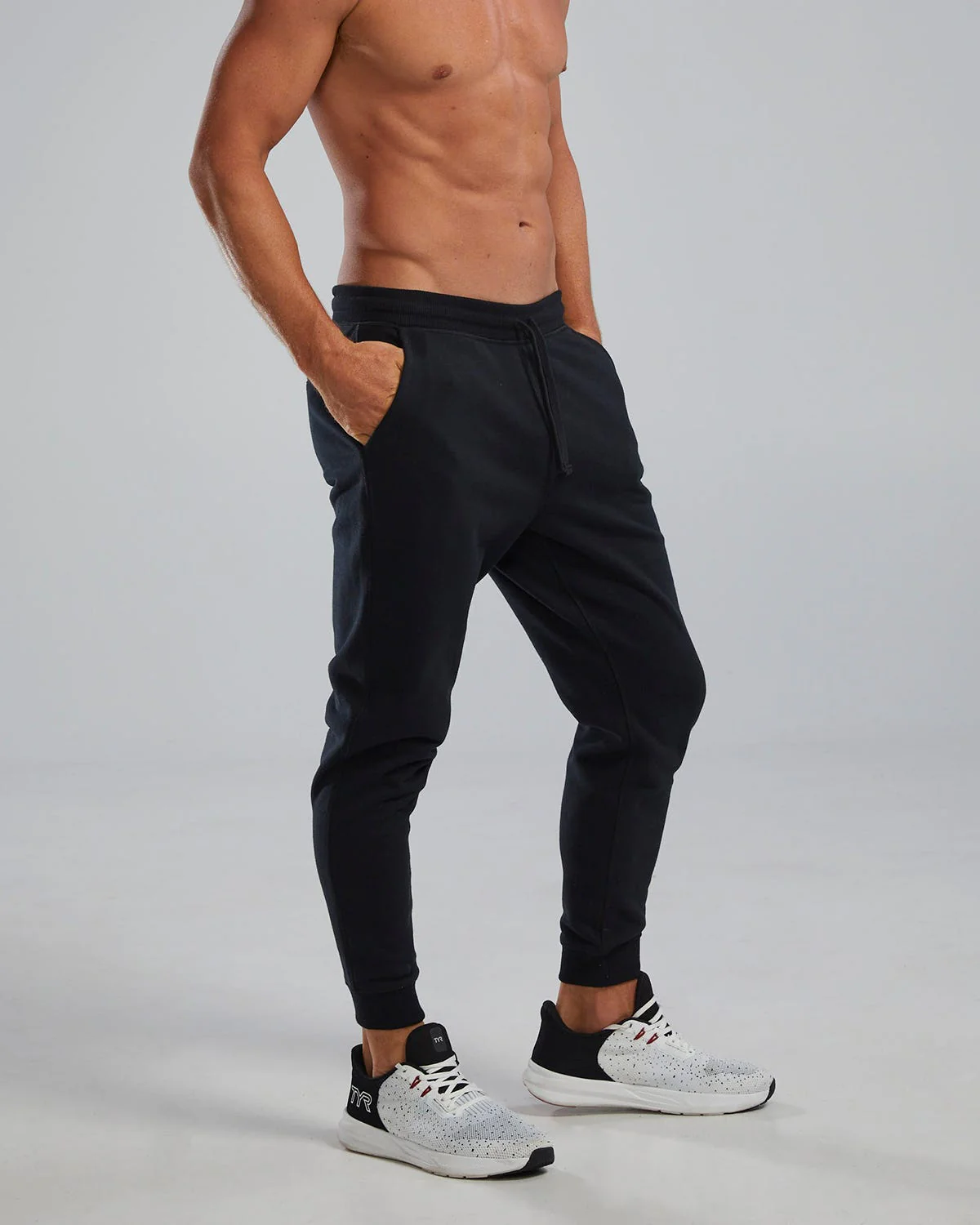 TYR Men's UltraSoft Heavyweight Terry Jogger- Solid - Image 4