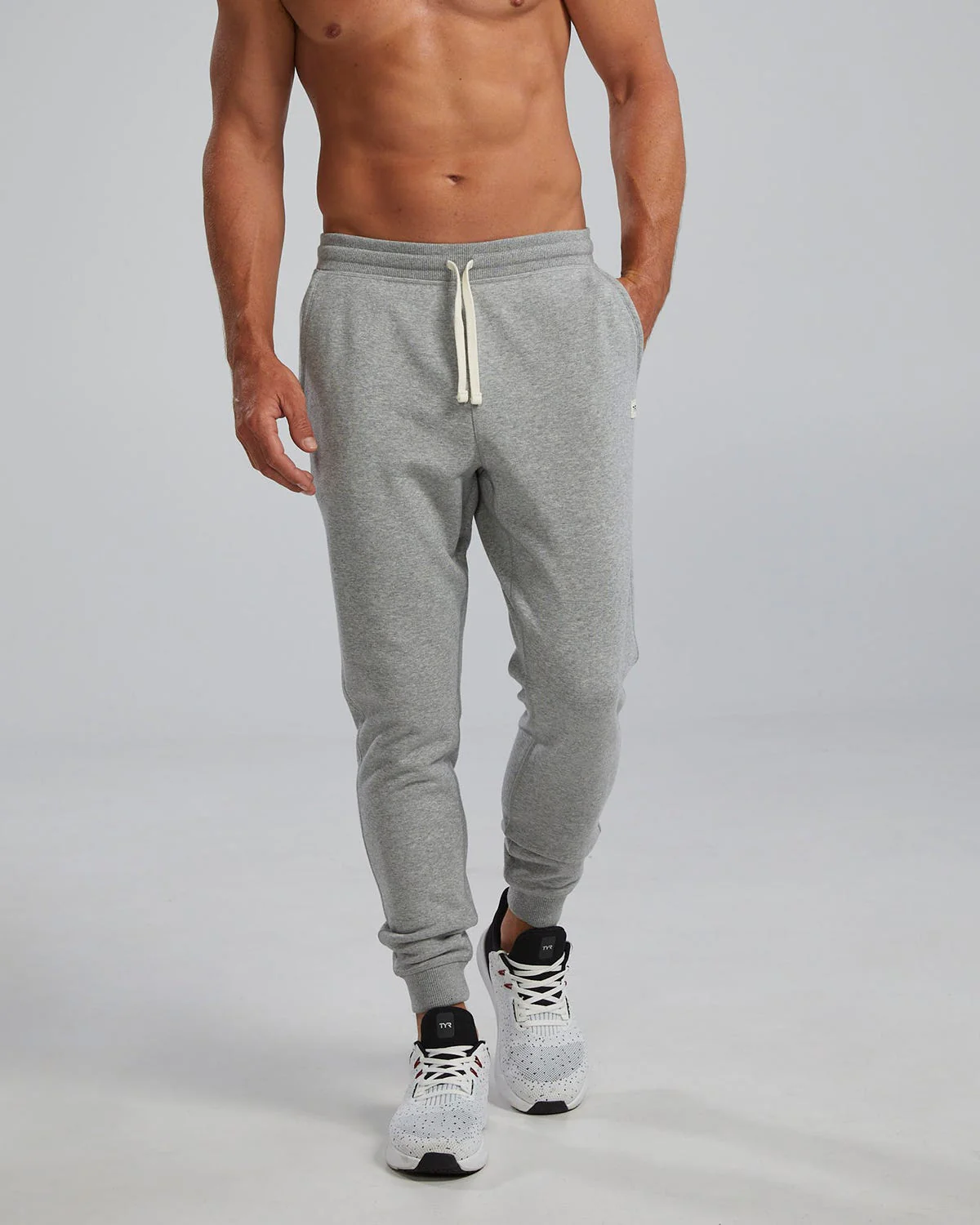 TYR Men's UltraSoft Heavyweight Terry Jogger- Solid - Image 9